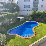 아파트 Bonito Piso Con Terraza Y Piscina, Cerca Del Mar *