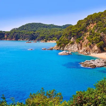 아파트 Bonito Piso Con Terraza Y Piscina, Cerca Del Mar 료렛 드 마르